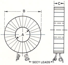 LT bar Primary Tape Insulated Current Transformer